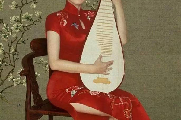 五十岁穿旗袍什么颜色好,五十岁的女人穿什么颜色的旗袍好看