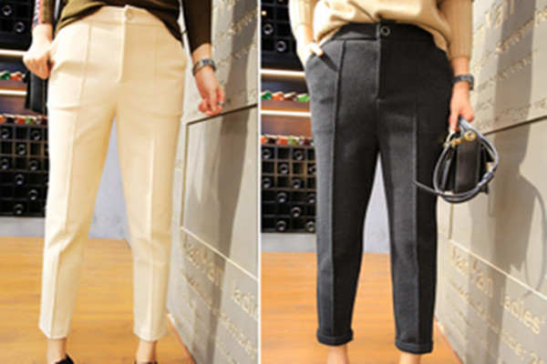 哈伦加绒裤女,女士冬季哈伦裤