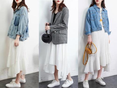 春天穿搭女学生,冬季过年穿搭女学生