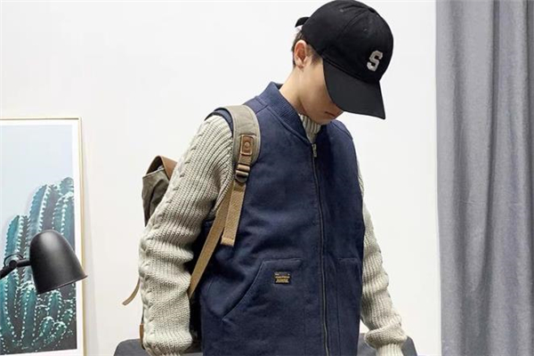 工装马甲怎么搭配好看图片,工装马甲穿搭