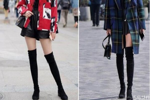 长筒靴怎么搭配好看,穿长筒靴好看吗