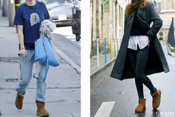 雪地靴怎么穿好看,雪地靴怎么穿好看男