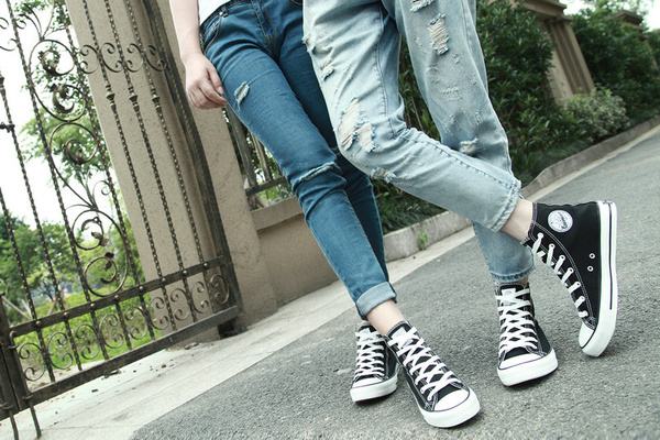 男士帆布鞋怎么搭配好看,男士帆布鞋怎么搭配裤子