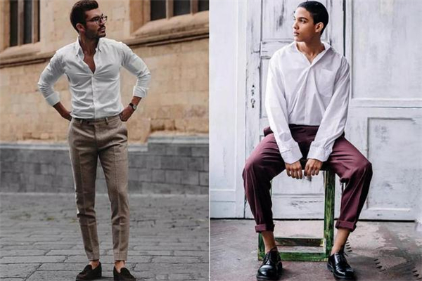 翻领衬衫搭配什么外套,翻领衬衫