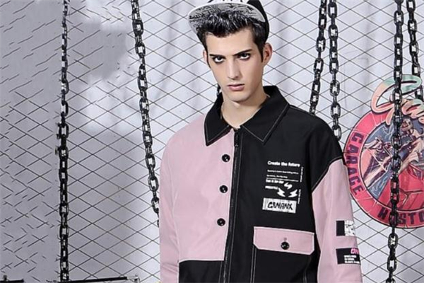 拼色夹克外套,拼色夹克配什么裤子