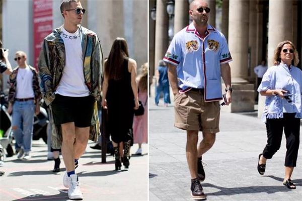 膝上短裤男,膝上短裤