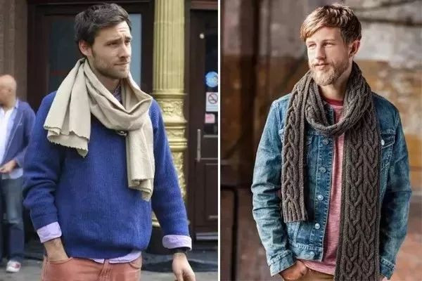 男士围巾怎么戴好看,男士围巾怎么戴好看图解