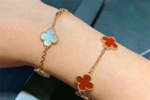 梵克雅宝5花手链太长怎么办,梵克雅宝五花手链长度