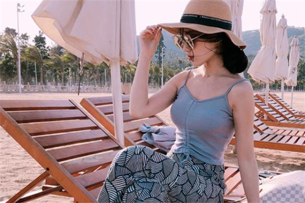 吊带纯棉背心,长款吊带背心