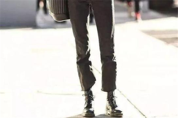 小腿粗适合穿马丁靴吗?,小腿粗是不是不适合穿马丁靴