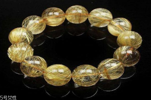 黄发晶是黄水晶吗,黄发晶和金发晶