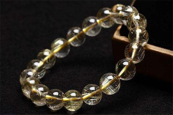 黄发晶真假的鉴别方法,发晶如何辨别真假