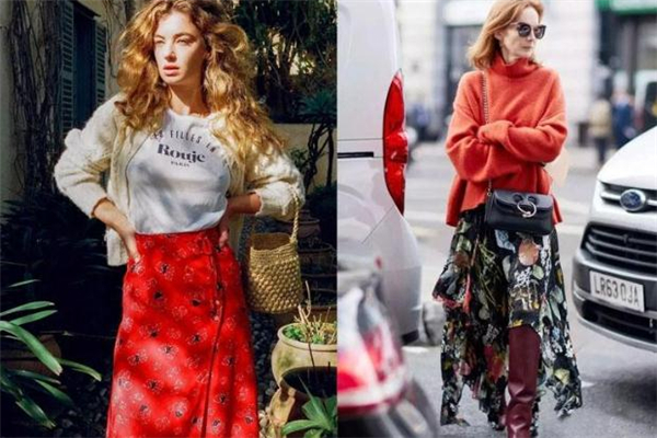 秋季半身裙搭配什么上衣好看,秋季半身裙如何搭配