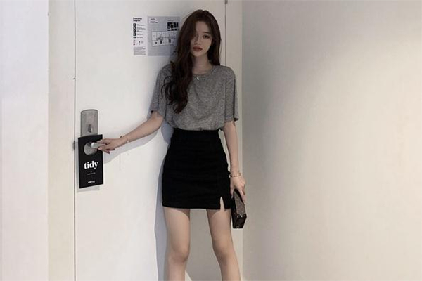 冬天包臀裙配什么上衣好看图片,包臀裙搭配什么衣服好看