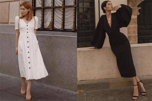 冬天穿连衣裙搭配什么鞋子好看,配长裙的凉鞋