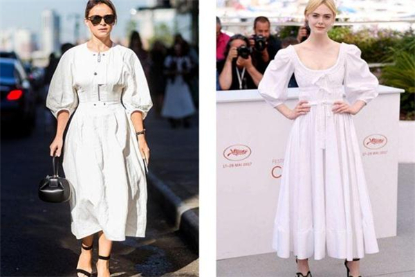 泡泡袖连衣裙款式图,泡泡袖连衣裙怎么介绍