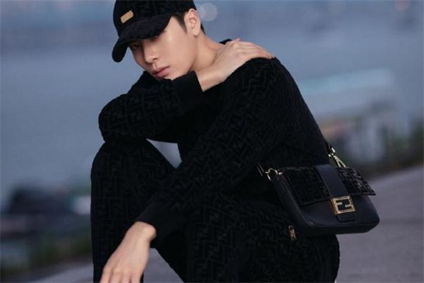 王嘉尔同款fendi包,王嘉尔fendi外套