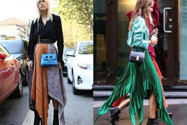 长裙搭配衬衫照片,长裙搭配衬衫