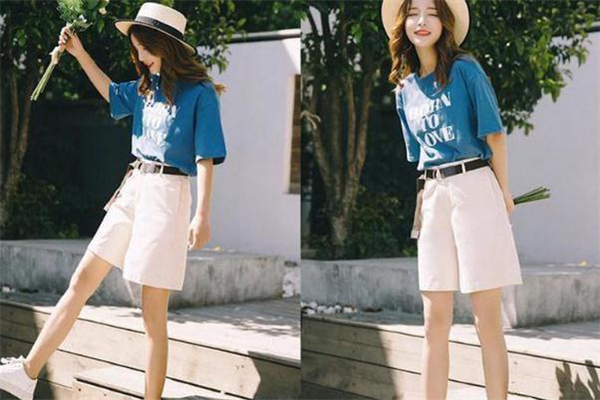 爸爸裤怎么搭配,爸爸短袖T恤