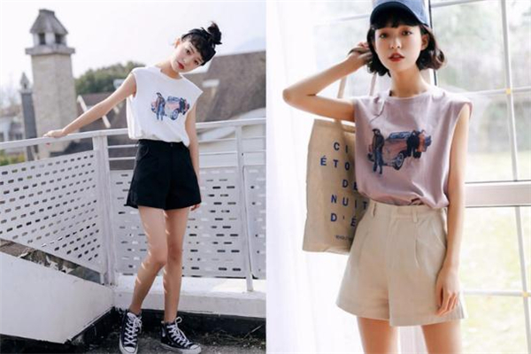 阔腿短裤怎么搭配衣服,阔腿短裤搭配什么上衣冬季