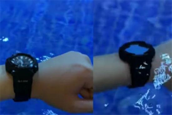 卡西欧手表放水里变透明是为什么,卡西欧手表遇水透明 卡西欧手表放水里变透明是为什么,卡西欧手表遇水透明