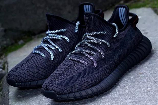 yeezy黑天使上脚并不好看,椰子鞋黑天使价格