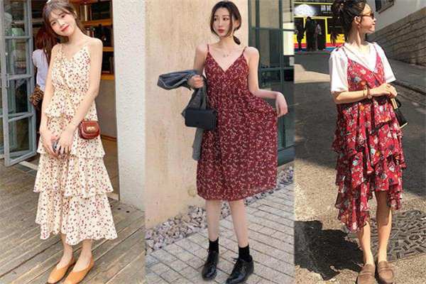 新款蕾丝连衣裙图片,小碎花半身裙