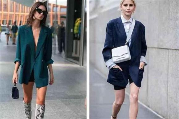 西装外套搭配短裤,西装外套搭配短裤图片