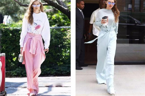 纸袋裤款式图,纸袋裤是什么样子的