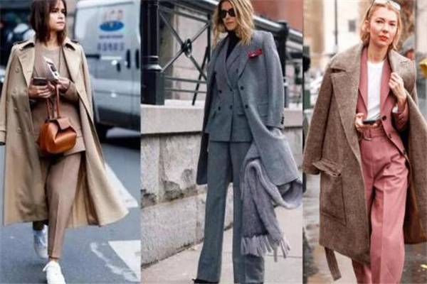 西装叠穿大衣,西装叠穿大衣流行元素