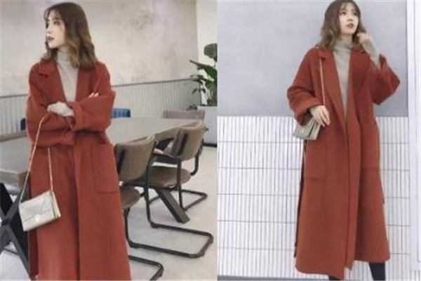 焦糖色大衣配什么内搭配什么颜色好看,焦糖色大衣搭配图片