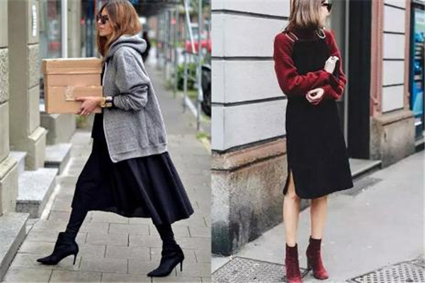 时尚短靴子,时尚女士短靴