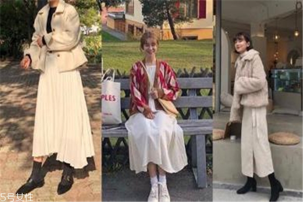 白色外套搭配什么裙子,白色外套搭什么颜色的裙子