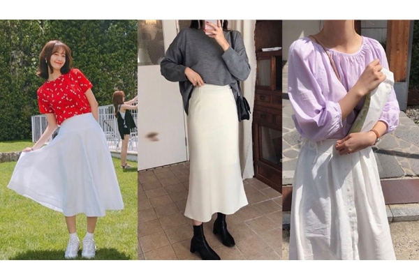 秋季白色裙子怎么搭配,秋冬白色裙子怎么搭配