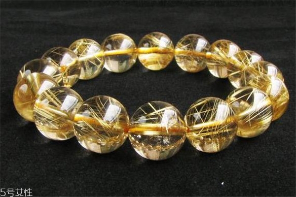 金发晶的作用和功效,金发晶的功效和作用佩戴禁忌