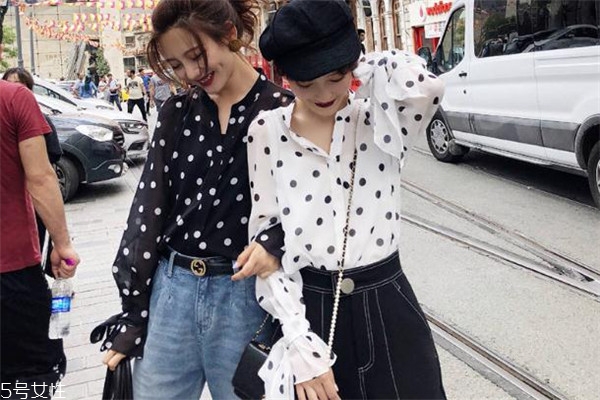 简单波点画,彩色波点图案