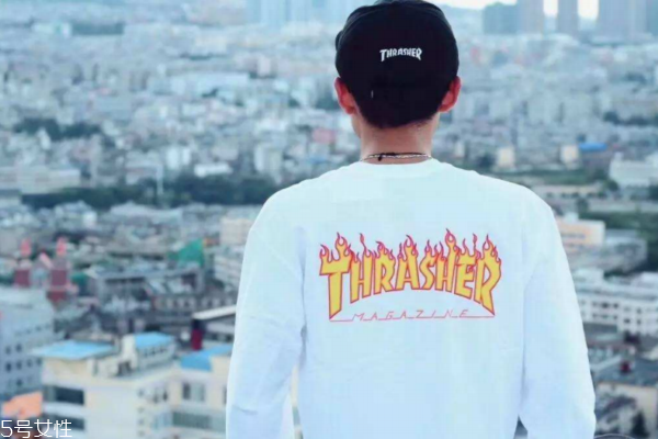 thrasher火焰卫衣价格,火焰牌子thrash