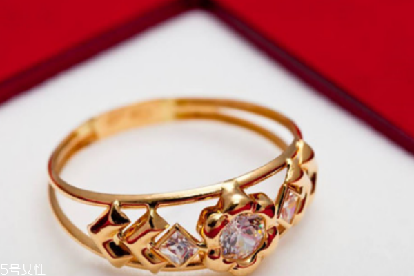 黄金戒指款式图片,黄金戒指什么款式好看图片