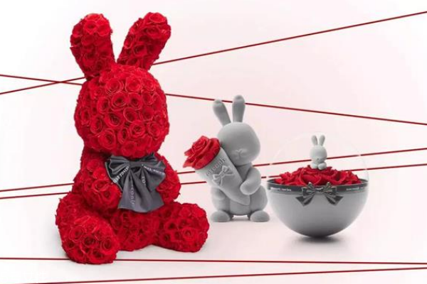 roseonly七彩玫瑰兔,roseonly兔子多少钱