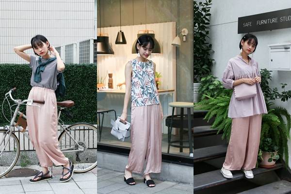 宽裤子怎么搭配上衣图,宽松上衣搭配什么形的裤子 宽裤子怎么搭配上衣图,宽松上衣搭配什么形的裤子