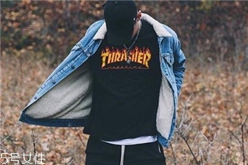 火焰thrasher真假,火焰卫衣thrasher