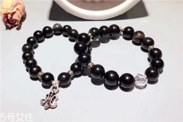 黑曜石手链怎么辨别真假,怎么分辨黑曜石手串真假