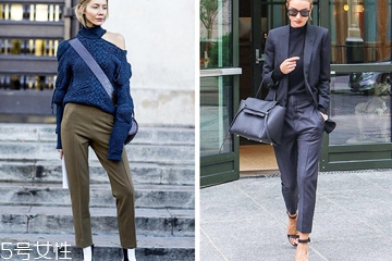 盆骨宽穿什么裤子好看图片,盆骨大穿什么裤子或裙子