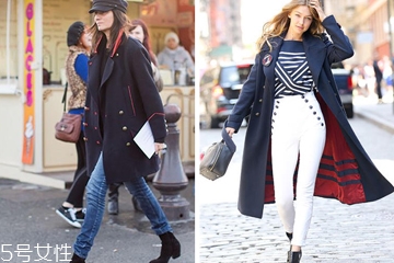 海军风衣服搭配什么鞋子,海军风大衣怎么搭配