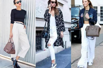 穿白裤子显胖吗,白衣服怎么穿不显胖