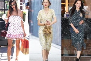 蕾丝连衣裙的款式图片,碎花连衣裙配什么鞋子