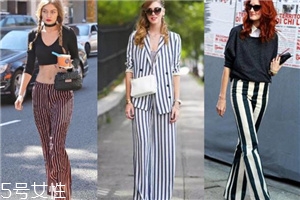 条纹阔腿裤配什么上衣好看,阔腿裤什么样 条纹阔腿裤配什么上衣好看,阔腿裤什么样