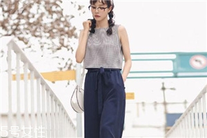 休闲八分裤,休闲八分裤结构图