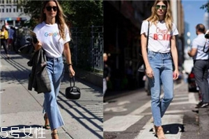 t恤牛仔裤婚纱照,T恤牛仔裤