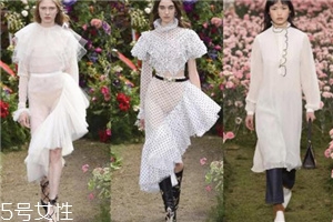 荷叶袖连衣裙,荷叶边连衣裙款式图